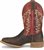Side view of Double H Boot Mens Mens 12 inch Wide Square Toe Roper